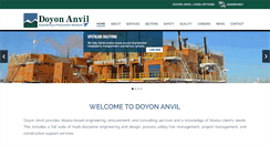 Desktop Screenshot of doyonanvil.com