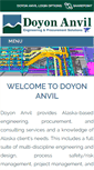 Mobile Screenshot of doyonanvil.com